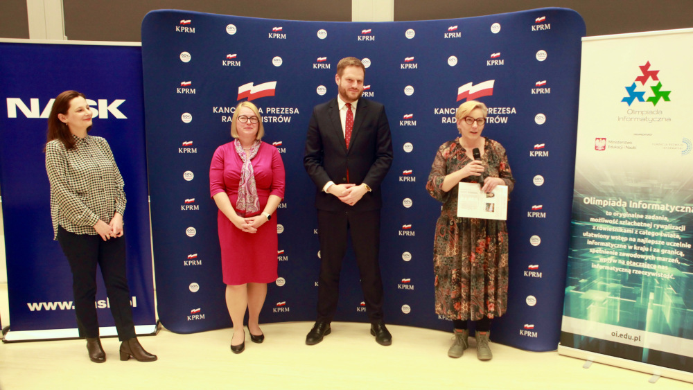 P. Joanna Śmigielska Informatycznym Superbelfrem Roku