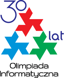 Logo 30 lat Olimpiady Informatycznej